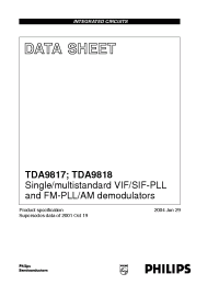 Datasheet  TDA9817