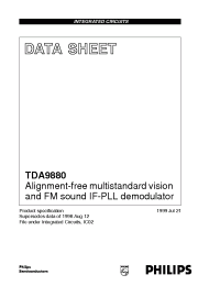 Datasheet  TDA9880