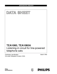 Datasheet  TEA1085A