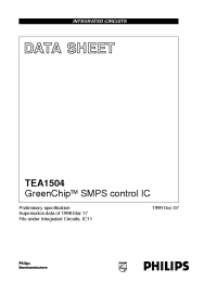 Datasheet  TEA1504