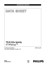 Datasheet  TEA152x