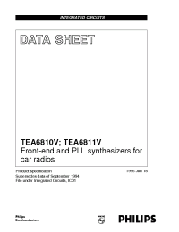 Datasheet  TEA6810V