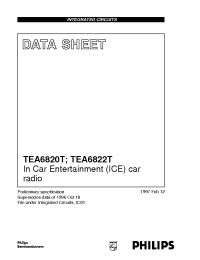 Datasheet  TEA6820T