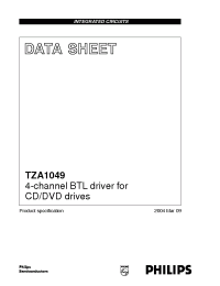 Datasheet  TZA1049
