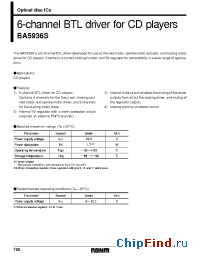 Datasheet  BA5936S