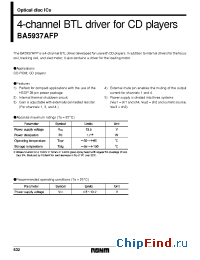 Datasheet  BA5937AFP