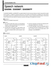 Datasheet  BA6566