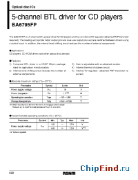 Datasheet  BA6795FP