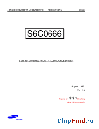 Datasheet  S6C0666