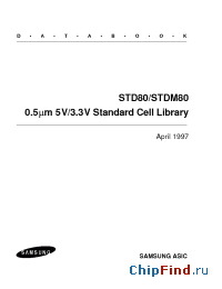 Datasheet  STD80