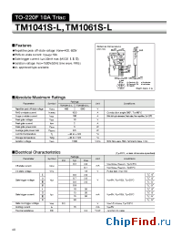 Datasheet  TM1061S-L