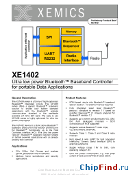 Datasheet  XE1402