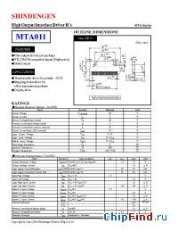 Datasheet  MTA011