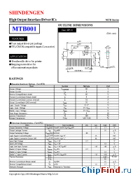 Datasheet  MTB001