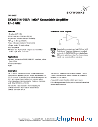 Datasheet  SKY65014-70LF
