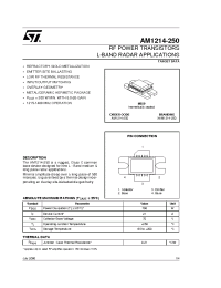 Datasheet  AM1214-250