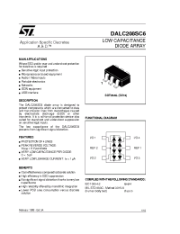 Datasheet  DALC208