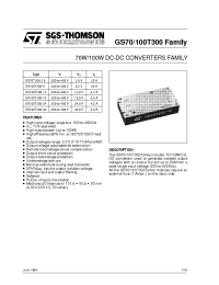 Datasheet  GS100T300