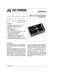 Datasheet  GS5AC-40