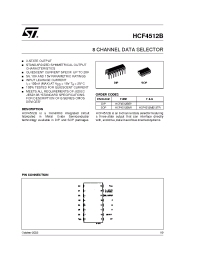 Datasheet  HCF4512M013TR