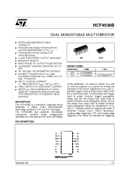 Datasheet  HCF4538M013TR