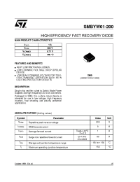 Datasheet  SMBYW01-200