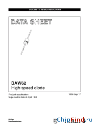 Datasheet  BAW62