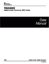 Datasheet  TAS3002
