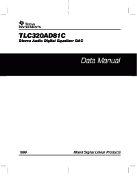 Datasheet  TLC320AD81C