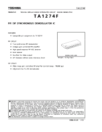 Datasheet  TA1274F
