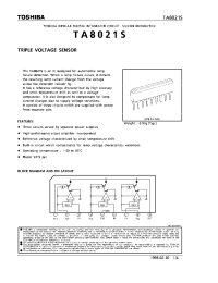 Datasheet  TA8021S