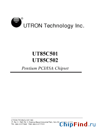 Datasheet  UT85C502
