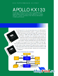 Datasheet  Apollo KX133