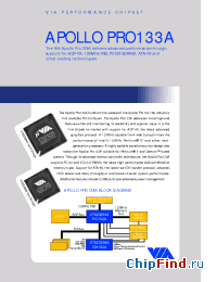 Datasheet  Apollo Pro133A