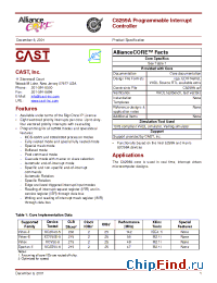 Datasheet  C8259A