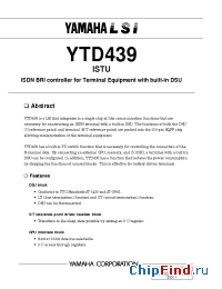 Datasheet  YTD439